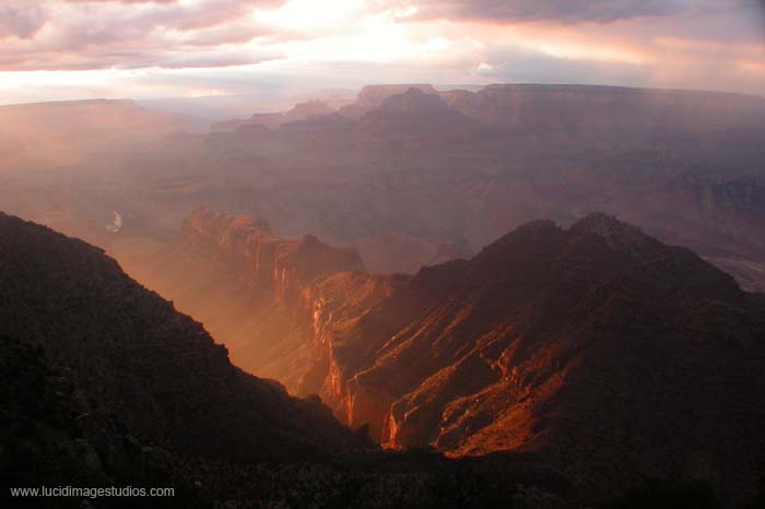 Glow from the Canyon