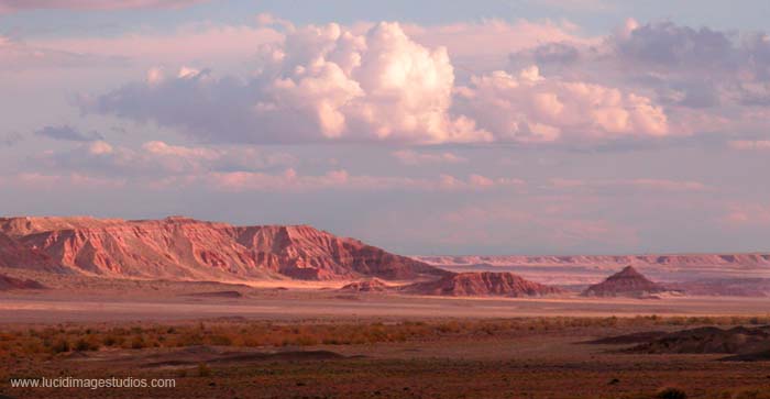 Pink Dessert Slopes